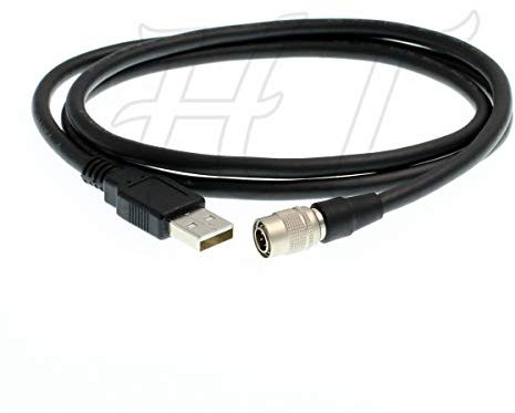 Cavo di alimentazione da USB a Hirose a 4 pin per dispositivi audio Zoom F4 F8 688 663 Pix240 (30 cm)