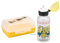 WMF Minions - Set Fiambrera y Cantimplora, Plástico, Fiambrera Infantil con Compartimentos, Botella Tritan para Niños, Ideal para Llevar, Sin BPA
