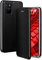 ONEFLOW Business Case für Samsung Galaxy S10 Lite Handyhülle klappbar mit Standfunktion, Klapphülle Flipcase Cover Dünn, PU Leder Hülle mit Kartenfach, 360 Grad Schutzhülle, Schwarz