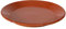 Acan Plato Llano de cerámica de Barro, de 28 cm de diámetro y 3,2 cm de Altura. Recipiente para Servir Comida de diseño Tradicional, Fabricado en España.