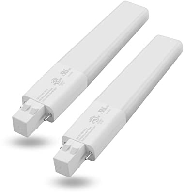 Legental GX23 Base LED Bulb 2 Pin, 6W(13W CFL Equivalent), 5000K Daylight