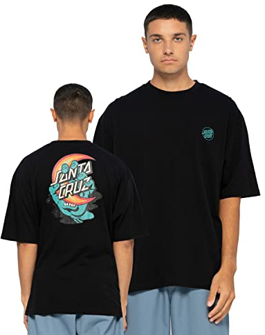 Santa Cruz Herren Shirt schwarz/türkis/orange/pitaya XL
