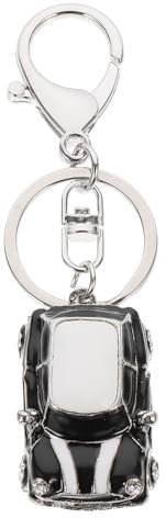 VALICLUD Délicat Porte-Clés Femmes Strass Accessoire Keyings Jouet Style Noir Porte-Clés Extérieur Mini Pendentifs Adorable pour Parures Porte-Clés Porte-Clés Voiture Cadeau