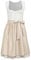 Goldenburg Dirndl Damen Midi mit Schürze 2tlg I Elastischen Zonen unter den Armen für Komfort und Passform I Deutsche Marke I Edle Frauen Trachten I Trachtenkleid Gr. 34-46 GB2301 (42)