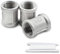 Bwintech 3 Pz 1 Femmina a 1 Femmina BSP Filo Acciaio Inox 304 Connettore di Accoppiamento per la Conversione di Collegamento Tubo
