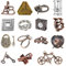 Holzsammlung 15 Stück Knobelspiele im Set,Metall Knobelei IQ-Spiele Set IQ Test 3D Brainteaser Puzzle Metallpuzzle Geschenke für Kinder Teenager & Erwachsene Weihnachten Geschenk#A01