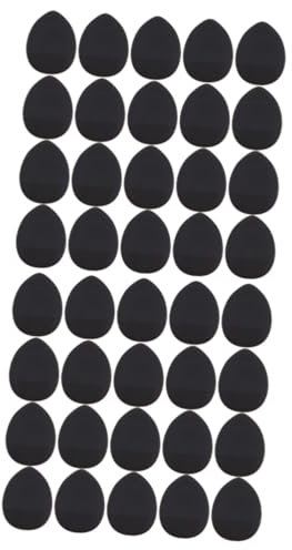 POPETPOP 40stücke Mini-puderquasten Für Gesicht Und Körper Feuchtigkeitsspendende Makeup-schwämme Für Foundation Concealer Blush Und Puder Für Unterwegs Und Präzises Auftragen