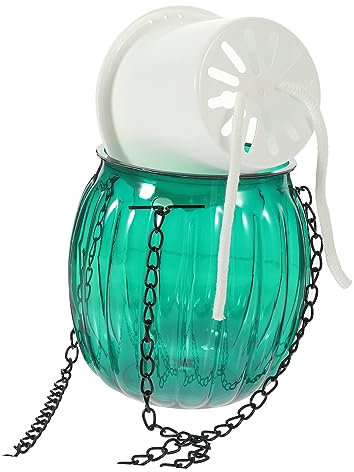 Milisten Blumentopf baumarkt hällas pflanzentöpfe blumenampel Balkon Pflanzgefäß mit Drainage Hängepflanzer für Pflanzen im Freien Anlage hängender Korb Blumenkorb Kindergarten