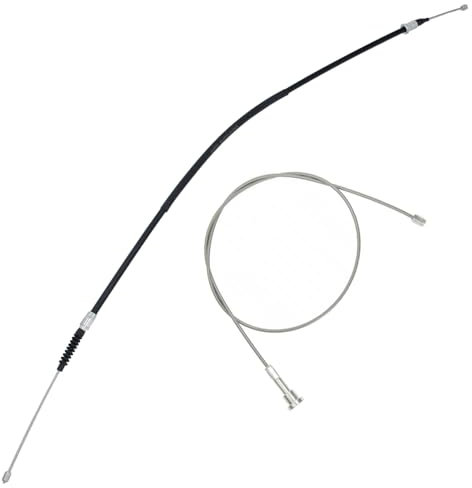 GEPCO 2X Handbremsseil Hinten Links und Rechts kompatibel mit Opel Corsa C 2000-2006 Tigra X04 2004-2009 522448 90576454