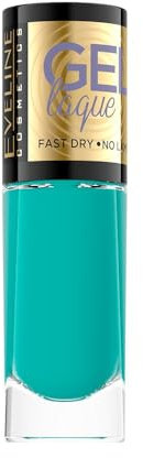 Eveline Cosmetics Gel-Lack Nagellack Nr. 126 - Langanhaltender, schnell trocknender Gel-Effekt-Nagellack ohne UV- oder LED-Lampe - Perfekt für vielbeschäftigte Frauen, vegane Formel, 8ml