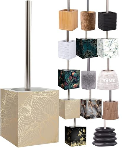 Sanilo WC Bürste, viele schöne Klobürsten zur Auswahl, hochwertige Qualität, Elegantes Design (Hosta)