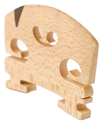 4/4 Violin Bridge Pre-Cut Pre-Fitted Lightweight Maple Wood Violin Bridge Musical Instrument Parts Accessories