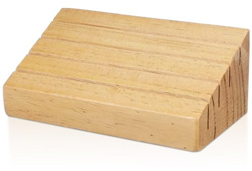 ifundom Spielkartenhalter Deckständer Rillendesign Holzhalter Regale Tablett Für Erwachsene Senioren Kinder Zum Organisieren Von Karten Im Spiel