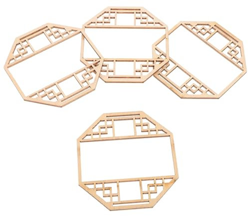 Garneck Accessori per La Casa in Miniatura 4 Pezzi di Architettura Cinese in Miniatura Funzionale Pronto per L'esposizione