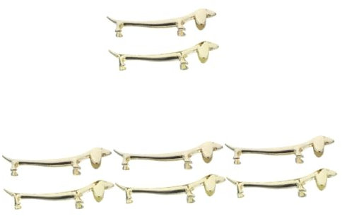 Chopstick Holder Rest 4sets Dachshund Chopstick Rest Sausage Dog Puppy Shaped Chopstick Rest Home Chopstick Rack Spoon Rest Decorative Chopstick Rest Desktop Decorative