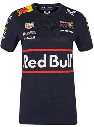Castore Women's Red Bull Racing F1 Team Official Women's Set Up T-Shirt T-Shirt (Pack of 1)