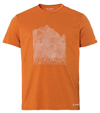 VAUDE T-Shirt Men's Tekoa Wool T-Shirt Kumquat XL