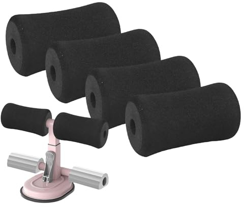 Zuasdvnk Fitnessstudio Roller Foam, Training Roller Foam | Set von 4 tragbaren Langhantel -Pad -Rohrabdeckungen | Krafttraining Inversionsausrüstung, Zubehör des Heims im Fitnessstudio,