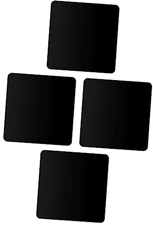 Mipcase 4pcs Acrylic Mirror Board Photography Props for Jewelry Makeup Flat Lay Photography Durable Easy to Clean Reflective Backgrounds for Stunning