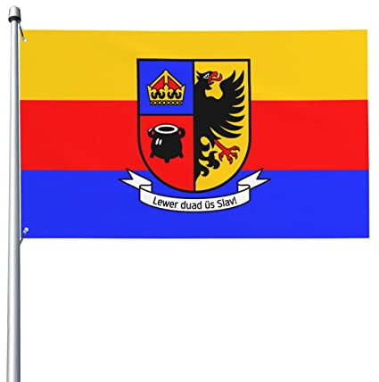 Yard Flaggen Nordfriesland Hanging Flag Wasserdicht Garten Flaggen Durable Garten Fahnen Für Extérieur Karneval Parade 90X150 CM