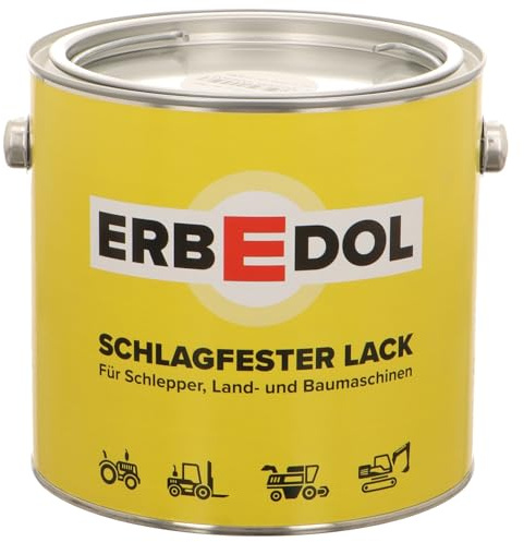Erbedol / Schlagfester Lack/RAL 7035/2,500 l/Lichtgrau