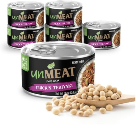 unMEAT Plant-Based Chik’n Teriyaki 360g (Pack of 6)