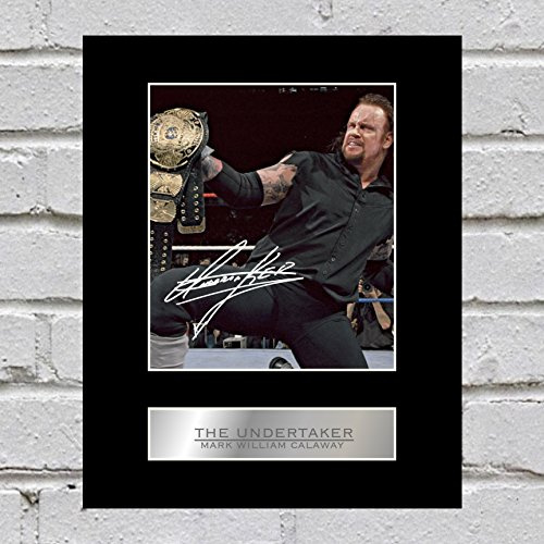 Signiertes Foto von The Undertaker, Mark William Calaway #2