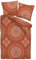 sister s. Biber Bettwäsche Jaipur 100% Reine Baumwolle kuschelig weiche Bettwäsche absolut hip das Mandaladessin warme harmonische Orangetönen 135 cm x 200 cm Terra