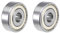 sourcing map 2Stk. 638ZZ doppelt abgeschirmt ABEC-3 Kugellager 8x28x9mm