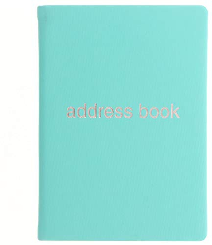 Letts Dazzle Adressbuch A6 türkis
