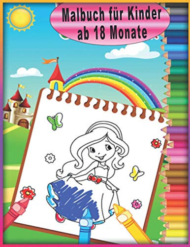 Malbuch für Kinder ab 18 Monate