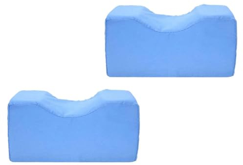 DOITOOL Kniekissen zum Schlafen - Beinkissen stützt Hüfte, unteren Rücken und Knie - Foam Kissen für Linderung Knie und zum Entspannen Ergonomische