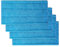 Awnker 4 Pcs Reusable Mop Pads for Flash Powermop for Wet & Dry Floor Cleaning Washable Microfiber Mop Heads Compatible with Most Floor Types