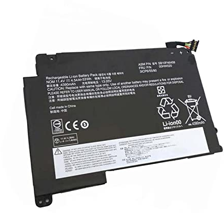 howtopfor Ersatz Akku Kompatibel mit ThinkPad Yoga 460 Series ThinkPad P40 Yoga Series 20ELS03A00 20ELS03U00 00HW020 00HW021 SB10F46458 SB10F46459