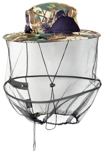 Mütze mit Moskitonetz Moskito Sonnenhut Anglerhut