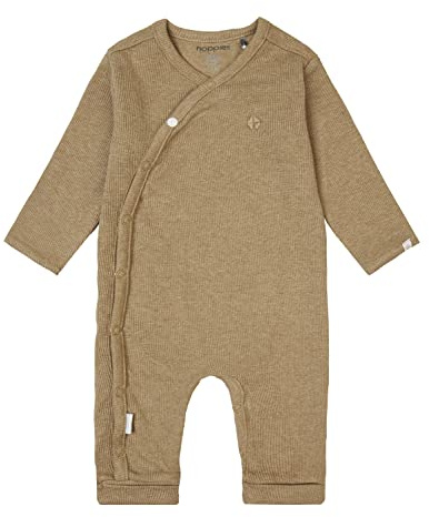 Noppies Unisex Baby U Playsuit Ls Rib Nevis Baby- und Kleinkind-Strampelanzug
