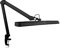 Neatfi (Neues Modell) XL 2.500 Lumen LED-Tischlampe, korrelierte Farbtemperatur, 162 SMD-LEDs, 56 cm breit, dimmbar (CCT mit Klemme, Schwarz)