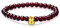 ZHOU LIU FU 24K Gold Armband für Frauen, echtgold 999 Schmuck Kürbis -Granat Perlen -Armband für Männer Teen Girls Mama Geschenk