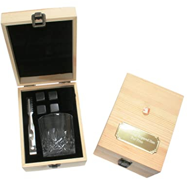 Gamekeepers Cottage gifts Yorkshire Regiment Whiskey Gift Set Tumbler Box Free Engraving ME47