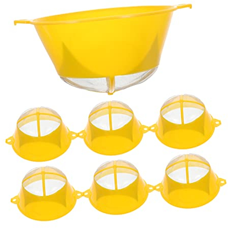 SEWOART 10pcs Paint Strainer Mesh Filter Reusable Oil Paints Strainer Medium Easy to Use Eliminates Impurities for Art Hobby DIY Craft Projects