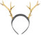 FOMIYES Animal Headbands Gold Headpiece Gold Headband Roleplay Costume Christmas Reindeer Headband Cosplay Horns Antlers Holiday Antler Head Headgear Head Button Miss Christmas Deer Hair