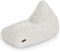Green Bean Sitzsack Felloptik Indoor 150x100x100cm mit 220 Liter EPS-Perlen Füllung - Kuschelig Weich Waschbar - Drinnen Stoff Bodenkissen Liegekissen Sitzkissen Creme
