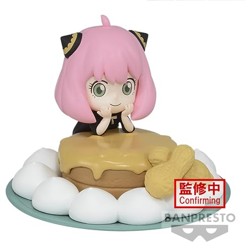 Banpresto Anya Forger Spyxfamily – Paldolce Collection Vol.1 (Ver.B) 7 cm Mehrfarbig BP88878P Actionfigur