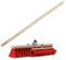 Straßenbesen Saalbesen Besen, Industriebesen Kehrbesen, Holzbesen Kehrbesen Werkstattbesen, Industriebesen, Terassenbesen Haarbesen, wählbare Breiten, mit oder ohne Stiel (50cm mit 150cm Stiel)