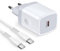 25W USB C Samsung Ladekabel Ladegerät für Samsung Galaxy Z Flip 6/Z Flip 5/Flip 4/A16/A56/A36/A15/A55/A35/S25/S24/S23, USB C Schnellladegerät Adapter Ladestecker Netzstecker mit Typ C Schnellladekabel