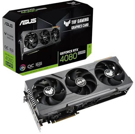 ASUS TUF Gaming - Scheda grafica da gioco NVIDIA GeForce RTX™ 4080 Super OC Edition (PCIe 4.0, 16 GB GDDR6X, HDMI 2.1a, DisplayPort 1.4a)