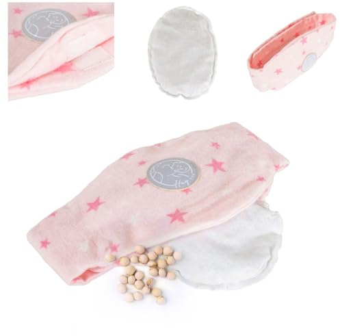 Moni Baby Anti-Kolik-Gürtel, Kirschkernkissen, Wärmekissen, Thermo-Gürtel, Farben:rosa