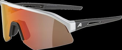 ALPINA Unisex Sonic HR Q-LITE - Stylische Sportbrille, schnelle Brille für Damen und Herren, aluminum matt
