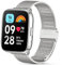 RenSheng Redmi Watch 3 Active Correa de Acero Inoxidable, Bonita Correa de Metal para Redmi Watch 3 Active Correa de Repuesto Resistente al Desgaste y al Agua