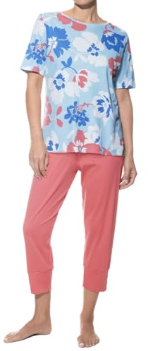 Mey - Springrose - Schlafanzug (38 Blue Paradise)